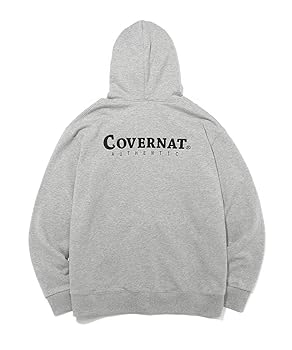 パーカー・フーディ COVERNAT Authentic Logo Hoodie Cream COVERNAT パーカー 「COVERNAT」AUTHENTIC LOGO HOODIE ZIP-UP